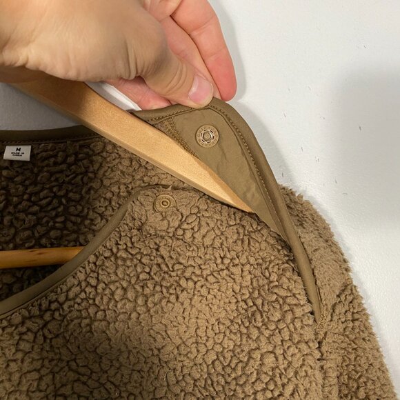 Uniqlo x Engineered Garments Fleece Sweatshirt Brown mens size medium - Picture 4 of 5